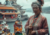 刘涛惊艳亮相！纪念妈祖活动现场精彩瞬间大揭秘