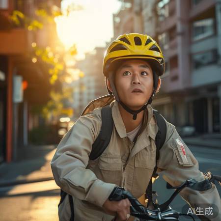 外卖小哥李明未来可期