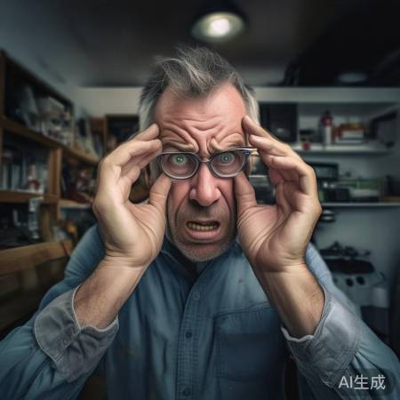 视力模糊，脑出血预警