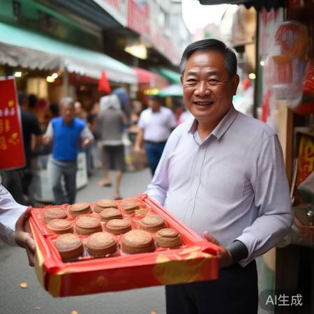 慈善机构接收剩月饼