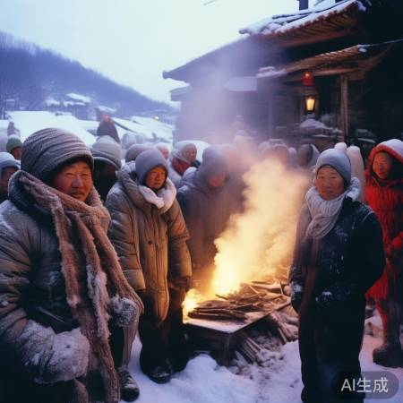东北冬景独特