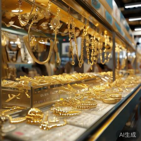 国际金价波动影响金饰价