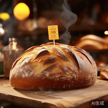 精品面包，价格不菲